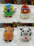 PELUCHES DE LA GRANJA CON SONIDO 17 CM