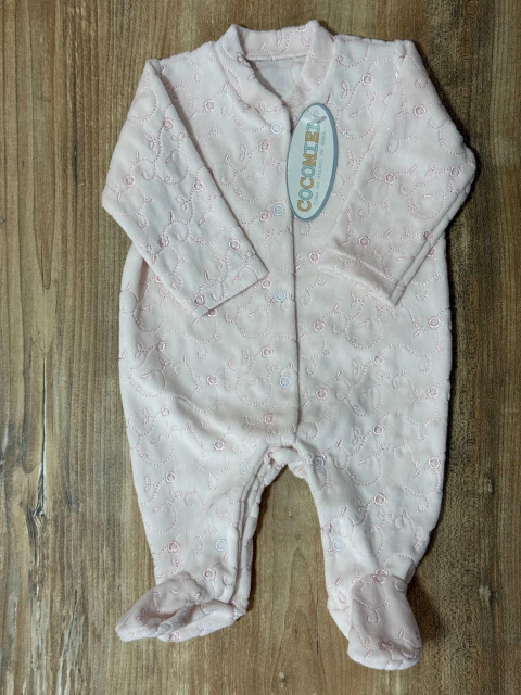 ENTERITO DE PLUSH BORDADO 2-4M