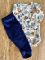 BODY DE PLUSH + RANITA ESTILO CORDEROY 0-2M - Milagritos