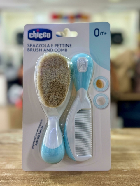 CEPILLO Y PEINE CERDAS NATURAL - comprar online