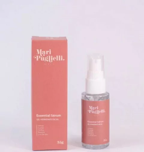 Gel Hidratante Facial Essential Sérum Mari Puglielli- 35g