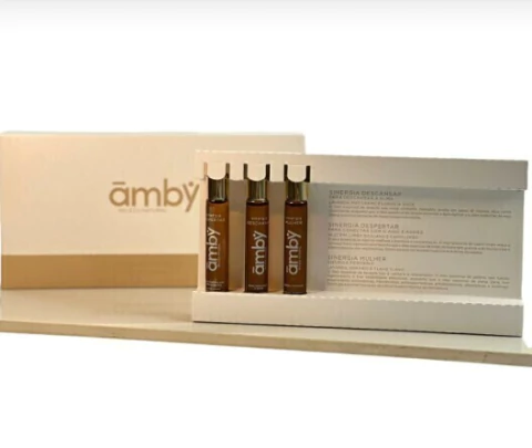 Trio Sinergias Blend de óleos essenciais Amby-3x10ml