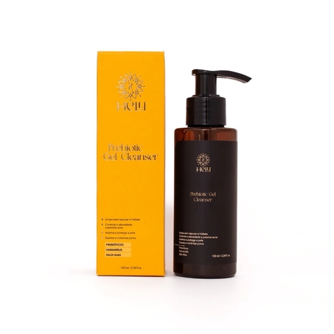 Gel de Limpeza Facial Hélli Skin Prebiotic Gel Cleanser