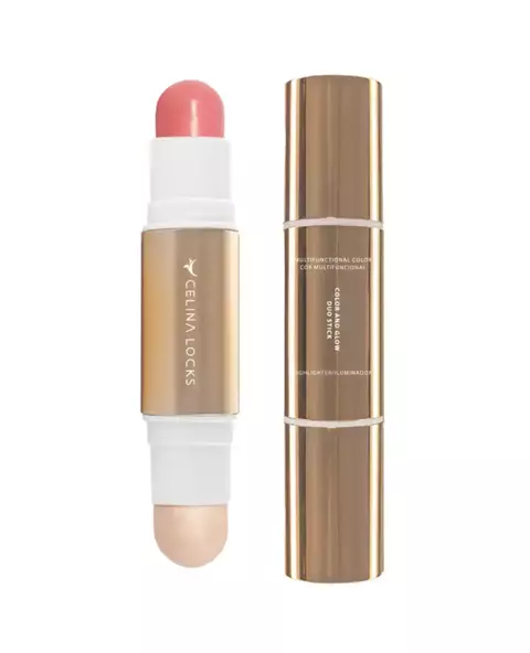 Color and Glow Duo Stick - Iluminador e Cor Multifuncional - Celina Locks