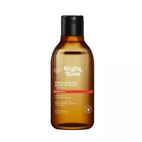 Blend Corporal Negra Rosa Óleo de Rosa Mosqueta - 100ml