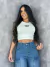 CROPPED CANELADO REGATA TR