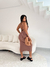 VESTIDO CANELADO TATI