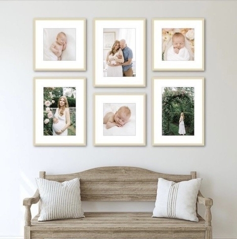 Set 6 cuadros CON TUS FOTOS - REMATE