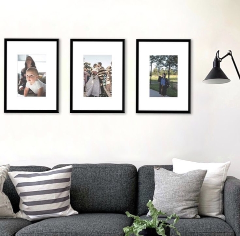 Set 3 cuadros 20x30 CON TUS FOTOS