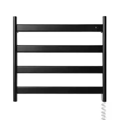 Toallero Eléctrico Singular Negro Mate ATRIM - comprar online