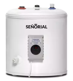 Termotanque Electrico Zafiro Blanco 40lts Señorial - comprar online