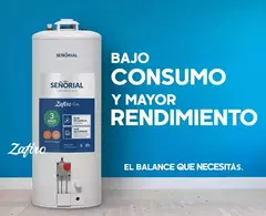 TERMOTANQUE 30L MG SEÑORIAL ZAFIRO - tienda online