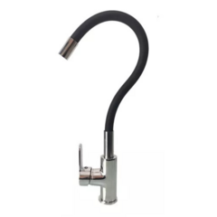 Griferia Daccord Cocina Manguera Flexible Negra