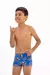 SUNGA INFANTIL MASCULINA ESTAMPADA - BRANCO E PRETO - comprar online