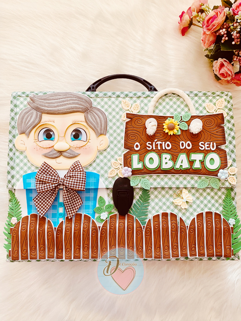 Maleta O Sítio do Seu Lobato (PRONTA ENTREGA)