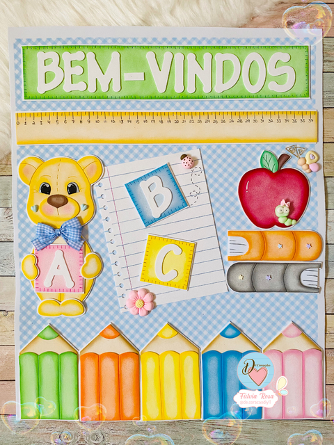 Caderno Kit sala de aula Volta às Aulas