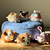 Llavero de animales de peluche