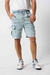 Bermuda De Jean Jogger Cargo Celeste - comprar online
