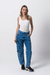Jean Cargo Acid Wash Cuatro Bolsillos
