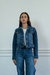 Campera Elastizada Denim Vintage - comprar online