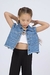 Chaleco De Jean Con Laser Cebra - comprar online