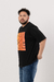 Remera De Jersey Big Fit Estampa Chill - Gabucci