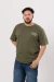 Remera De Jersey Big Fit Estampa Exposition