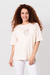 Remera De Jersey Larga Mano Con Flor - tienda online