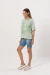 Remera De Jersey Largo Estampa Degrade - comprar online