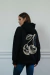 Buzo De Friza Oversize Urban Estampado en internet