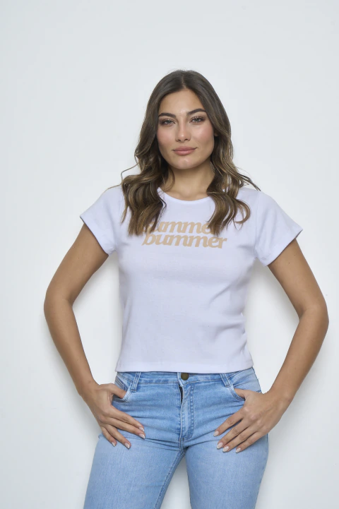 Dtc Remera De Reeb M/C Basica Con Estampa Summer Bummer - comprar online