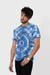 Remera Regular Batik Espiral Con Estampa - tienda online