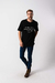 Remera De Jersey Regular Recorte Central Estampado - comprar online