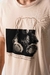 Remera De Jersey Regular Estampa Y Bordado - comprar online