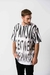 Remera De Jersey Oversize Aerografiada