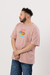 Remera De Jersey Big Fit Estampada - Gabucci