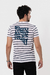 Imagen de Remera De Jersey Rayado Regular Espalda Estampada