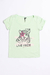 Remera De Jersey Estampada Live Free en internet