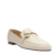MOCASSIM BRANCO COURO BRIDÃO METÁLICO AREZZO - comprar online