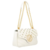 BOLSA MEDIA REBITES OFF WHITE LUIZA BARCELOS - Gata De Botas