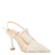 SCARPIN LUIZA BARCELOS CAGE SALTO ALTO OFF WHITE - comprar online