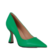 SCARPIN SALTO ALTO BICO FINO VERDE - comprar online