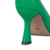 SCARPIN SALTO ALTO BICO FINO VERDE - loja online