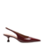 Slingback Vicenza Servia Bordô - comprar online
