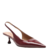Slingback Vicenza Servia Bordô na internet