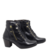BOTA CANO CURTO SALTO BLOCO PERLATTO COURO PRETO