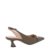 SCARPIN SLINGBACK LUIZA BARCELOS KITTEN HEEL EM VERNIZ VERDE TOMILHO - Gata De Botas