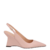 SCARPIN SLINGBACK LUIZA BARCELOS ANABELA EM COURO ROSA CASHMERE - comprar online