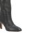 BOTA LUIZA BARCELOS DE SALTO ALTO OVER THE KNEE EM COURO PRETO - loja online