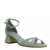 SANDÁLIA OFF WHITE COURO WERNER SALTO BLOCO - comprar online